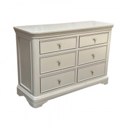Cora 6 Drawer Chest Taupe Cora 6 Drawer Chest Taupe